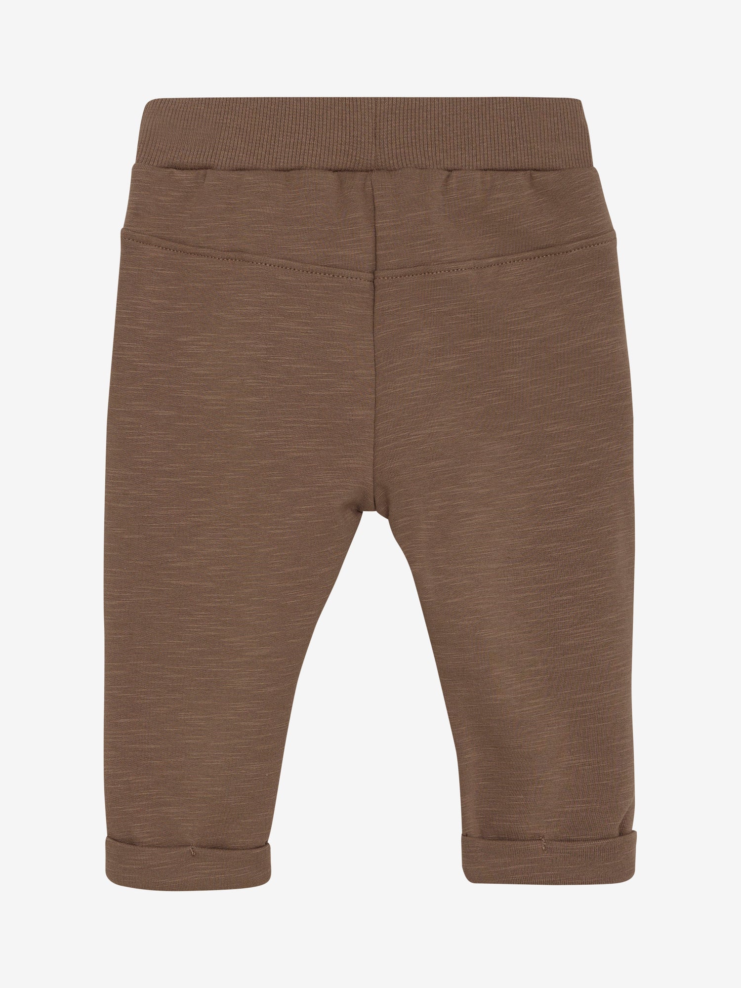 Diese braunen Sweatpants von MINYMO sind mit süßen kleinen Knöpfen versehen und verleihen jedem Outfit eine verspielte Note.