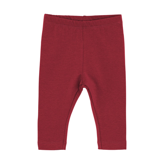 Diese roten Leggings von MINYMO bieten Komfort und Stil in einem.