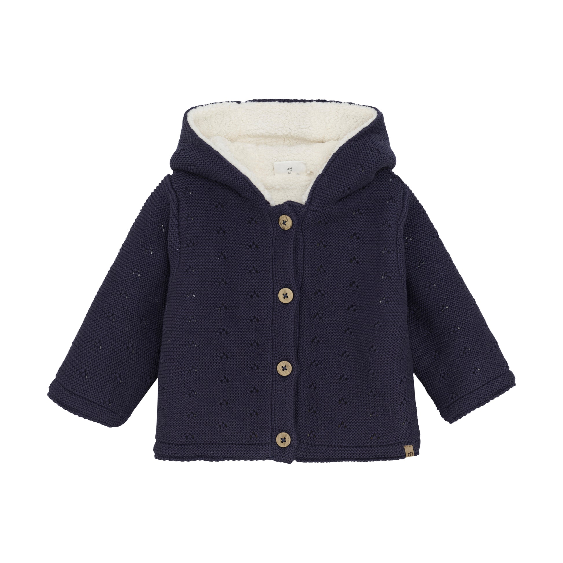 Diese dunkelblaue Jacke von MINYMO ist der perfekte Begleiter für kalte Tage und hält Sie angenehm warm.