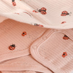 Süßes rosa Body Kleid mit Marienkäfer Muster von MINYMO.