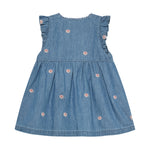 Kleid von MINYMO mit kleinen Blumen Designs.