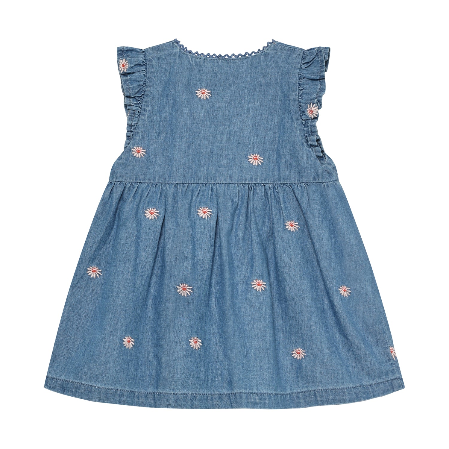 Kleid von MINYMO mit kleinen Blumen Designs.