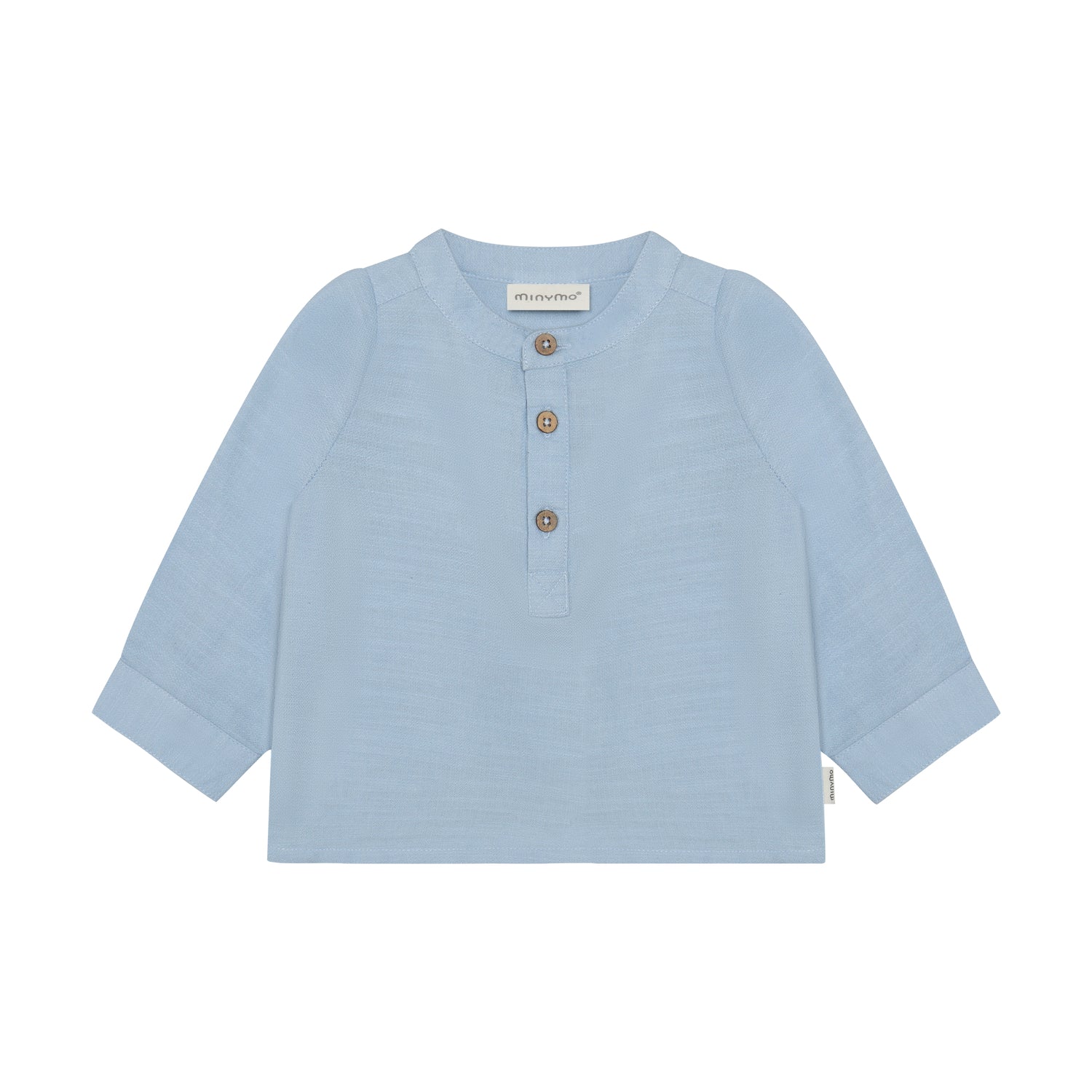Nettes hellblaues langarm Shirt von MINYMO.