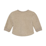 Warme Fleece Jacke in beige von MINYMO.