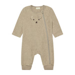 Beiger warmhaltender Fleece Anzug von MINYMO.