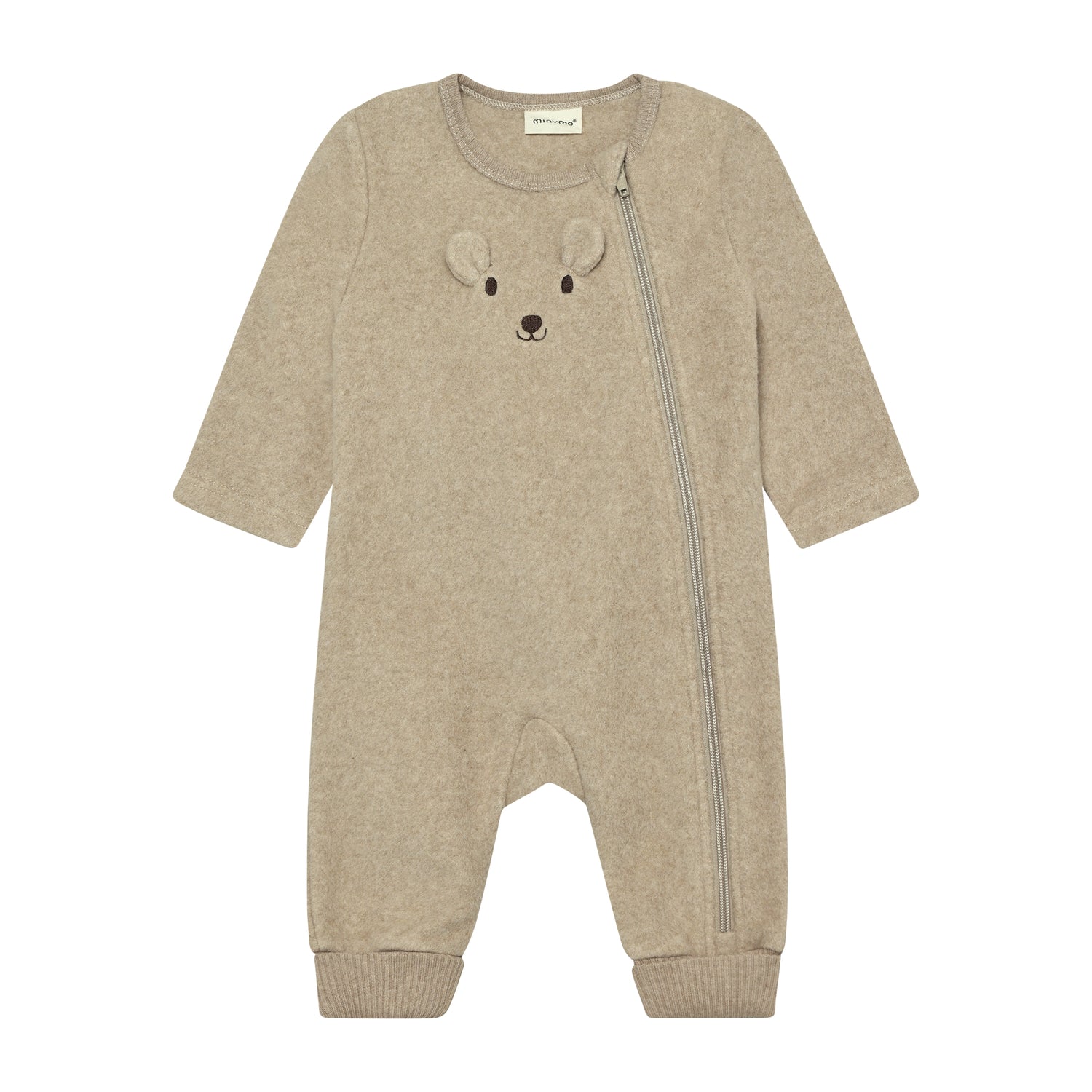 Beiger warmhaltender Fleece Anzug von MINYMO.