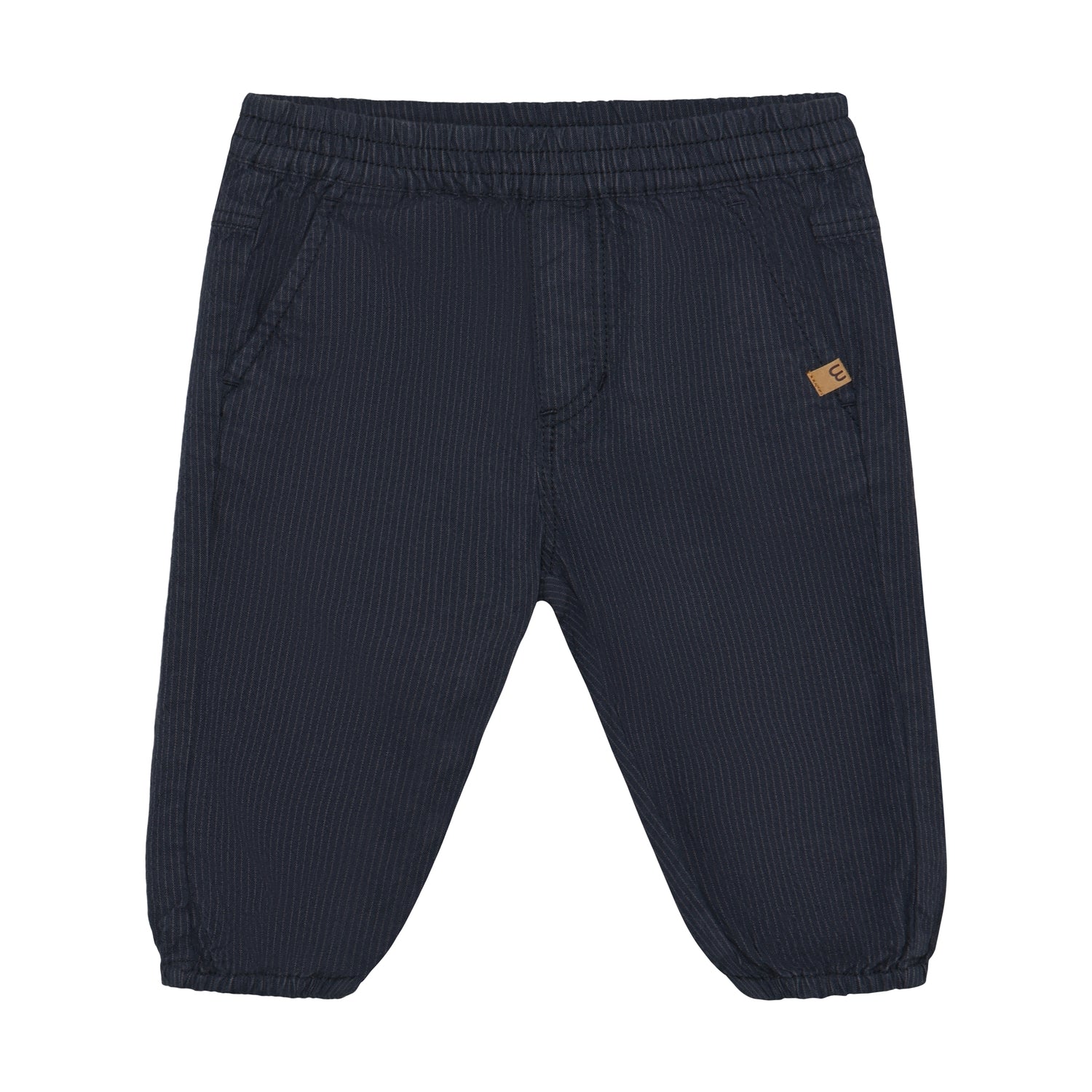 Dunkelblaue gestreifte Hose von MINYMO.