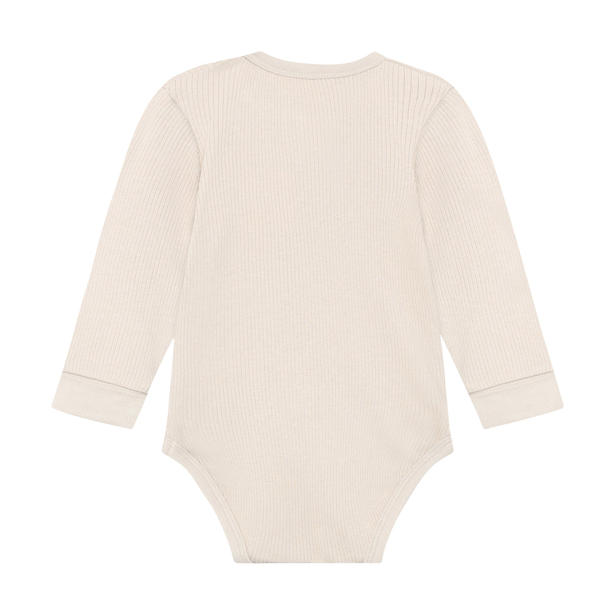 Ein eleganter Langarm Rib Body von Minymo in heller Farbe. Die hochwertige Mischung aus Modal, Baumwolle und Elastane bietet optimalen Komfort und Bewegungsfreiheit. Perfekt für vielseitige Styling-Möglichkeiten im Alltag.