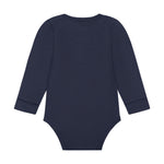 Ein eleganter langarm Rib Body in dunklem Blau von Minymo – perfekt für vielseitige Styling-Möglichkeiten. Die hochwertige Materialmischung aus Modal, Baumwolle und Elastane bietet optimalen Komfort und Bewegungsfreiheit für den Alltag.