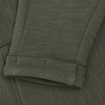 Bequeme Sweatpants in Dunkelgrün von Minymo – aus Bio-Baumwolle mit Elasthan für optimale Bewegungsfreiheit.