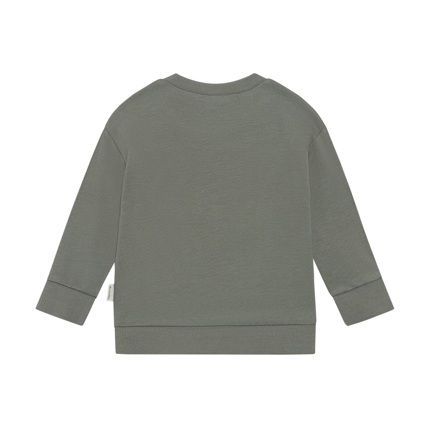 Langarm Sweatshirt von Minymo mit süßem Bären Design aus angenehmer Viscose-Baumwoll-Mischung - perfekt für kalte Tage.