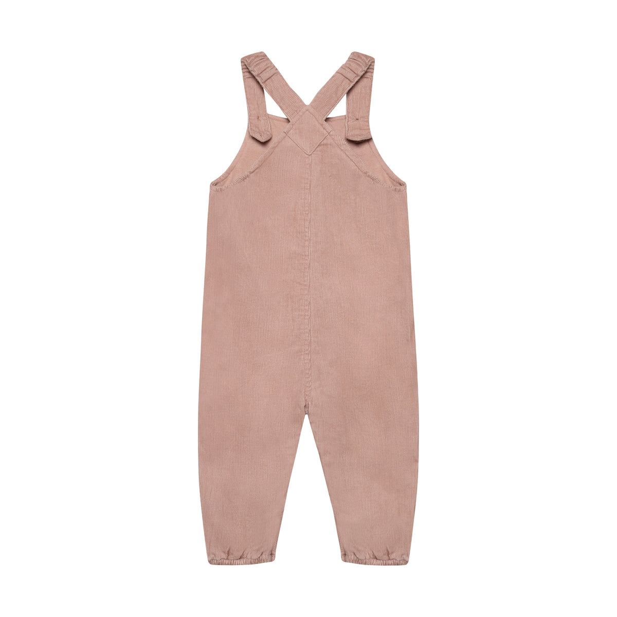 Weiches Corduroy-Overall von Minymo in zartem Rosa mit praktischem Futter. Perfekt für aktive Kinder – bequem, langlebig und einfach anzuziehen. Aus 100% Baumwolle gefertigt.