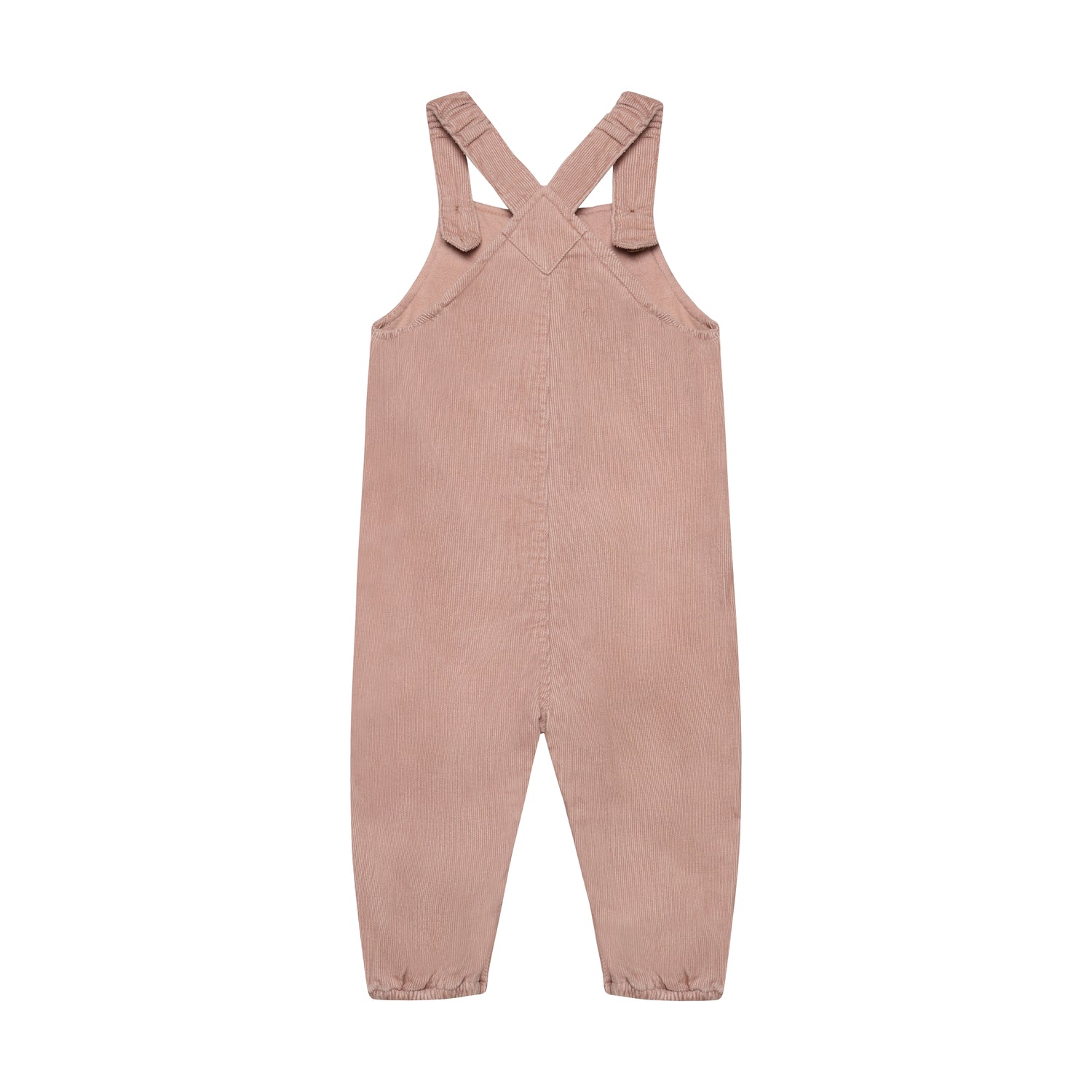 Weiches Corduroy-Overall von Minymo in zartem Rosa mit praktischem Futter. Perfekt für aktive Kinder – bequem, langlebig und einfach anzuziehen. Aus 100% Baumwolle gefertigt.