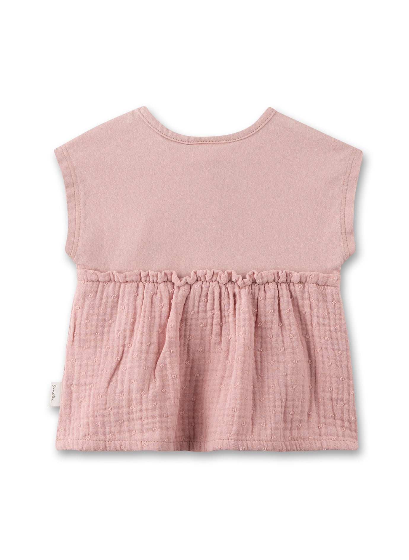 Bluse Single-Jersey mit Musselin in einem modischem Alt-Rosa von Sanetta Pure