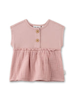 Bluse Single-Jersey mit Musselin in einem modischem Alt-Rosa von Sanetta Pure
