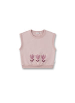 Der Süße Pullunder von Sanetta macht jedes Outfit zum Eyecatcher.