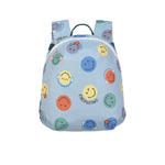 Der blaue Kinderrucksack aus der LÄSSIG x SmileyWorld® Kollektion ist mit 3,5 Liter Volumen ideal für Kinder ab 2 Jahren. Farbenfrohe Prints und durchdachte Details machen ihn zu einem treuen Begleiter – in der Kita und darüber hinaus.
