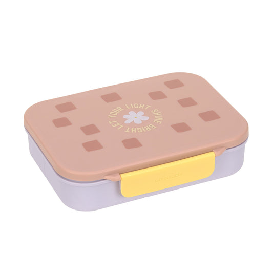 Die robuste Bento Brotdose in Blau aus der Pattern Party Kollektion ist BPA-frei und spülmaschinengeeignet. Mit der cleveren Innenaufteilung & flexiblen Behältern gerät kein Pausensnack mehr durcheinander. Geeignet ab 3 Jahren.