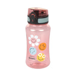 Mit der rosa BPA-freien Drinking Bottle aus der LÄSSIG X SmileyWorld® Kollektion sind Kids unterwegs bestens ausgerüstet. Die auslaufsichere Trinkflasche fasst 420 ml stille, kühle sowie lauwarme Getränke. Einfach zu reinigen in der Spülmaschine.