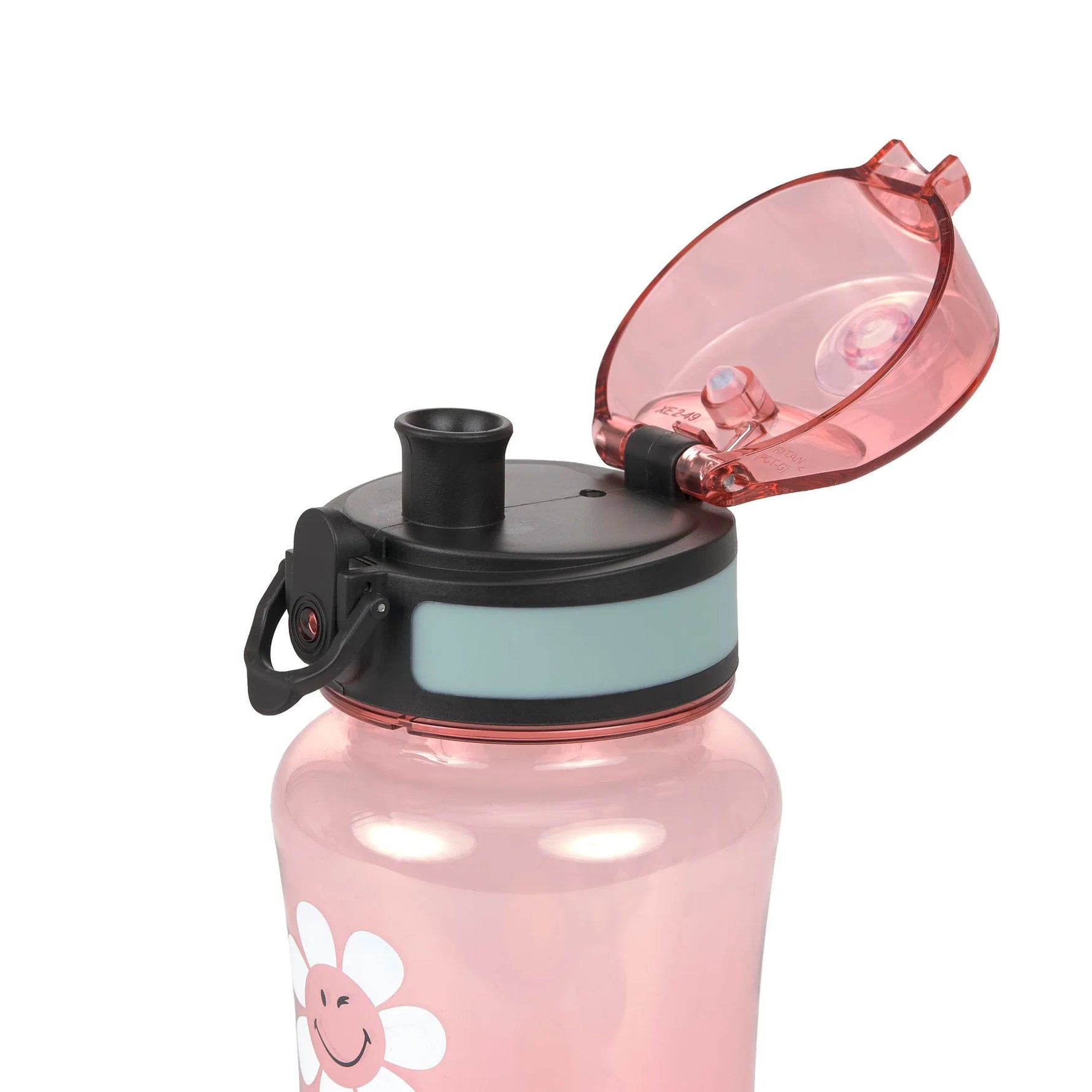 Mit der rosa BPA-freien Drinking Bottle aus der LÄSSIG X SmileyWorld® Kollektion sind Kids unterwegs bestens ausgerüstet. Die auslaufsichere Trinkflasche fasst 420 ml stille, kühle sowie lauwarme Getränke. Einfach zu reinigen in der Spülmaschine.