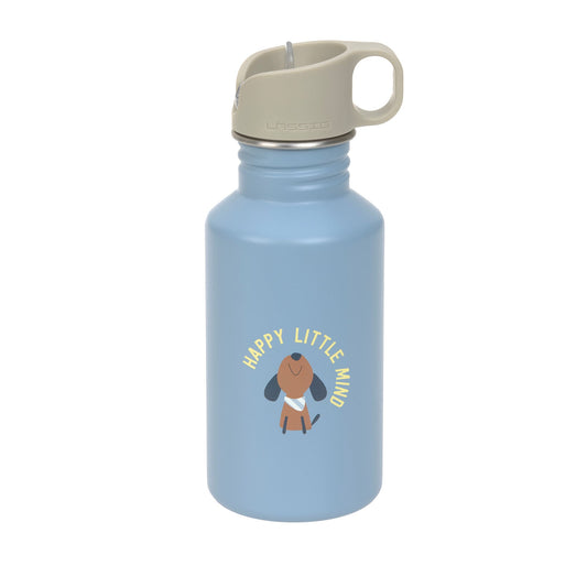 Die robuste, BPA-freie Edelstahl Trinkflasche (500 ml) in Blau mit Sportrinkverschluss aus der Pattern Party Kollektion ist bruchfest und auslaufsicher. Sie eignet sich für stille, lauwarme sowie kühle Getränke. Geeignet ab 4 Jahren. Ohne Strohhalm.