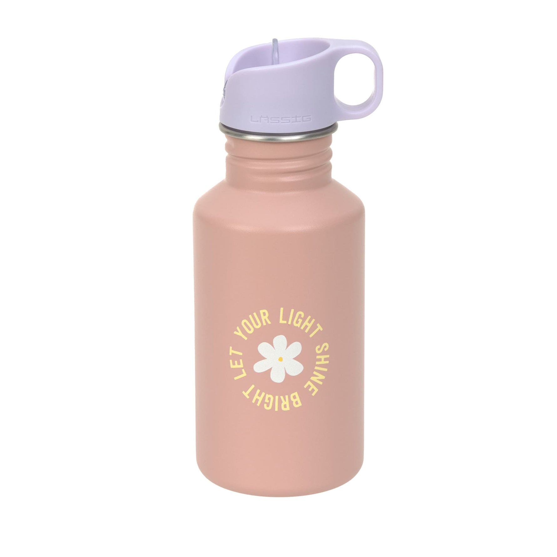 Die robuste, BPA-freie Edelstahl Trinkflasche (500 ml) in Rosa mit Sportrinkverschluss aus der Pattern Party Kollektion ist bruchfest und auslaufsicher. Sie eignet sich für stille, lauwarme sowie kühle Getränke. Geeignet ab 4 Jahren. Ohne Strohhalm.