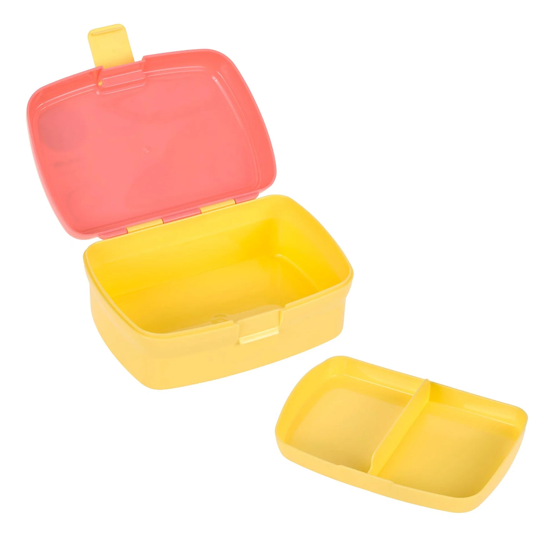 Mit der BPA-freien Lunchbox in Rosa aus der LÄSSIG X SmileyWorld® Kollektion sind hungrige Kids unterwegs bestens ausgerüstet. Die robuste Brotdose kommt inklusive einer herausnehmbaren Schale und ist spülmaschinengeeignet. 