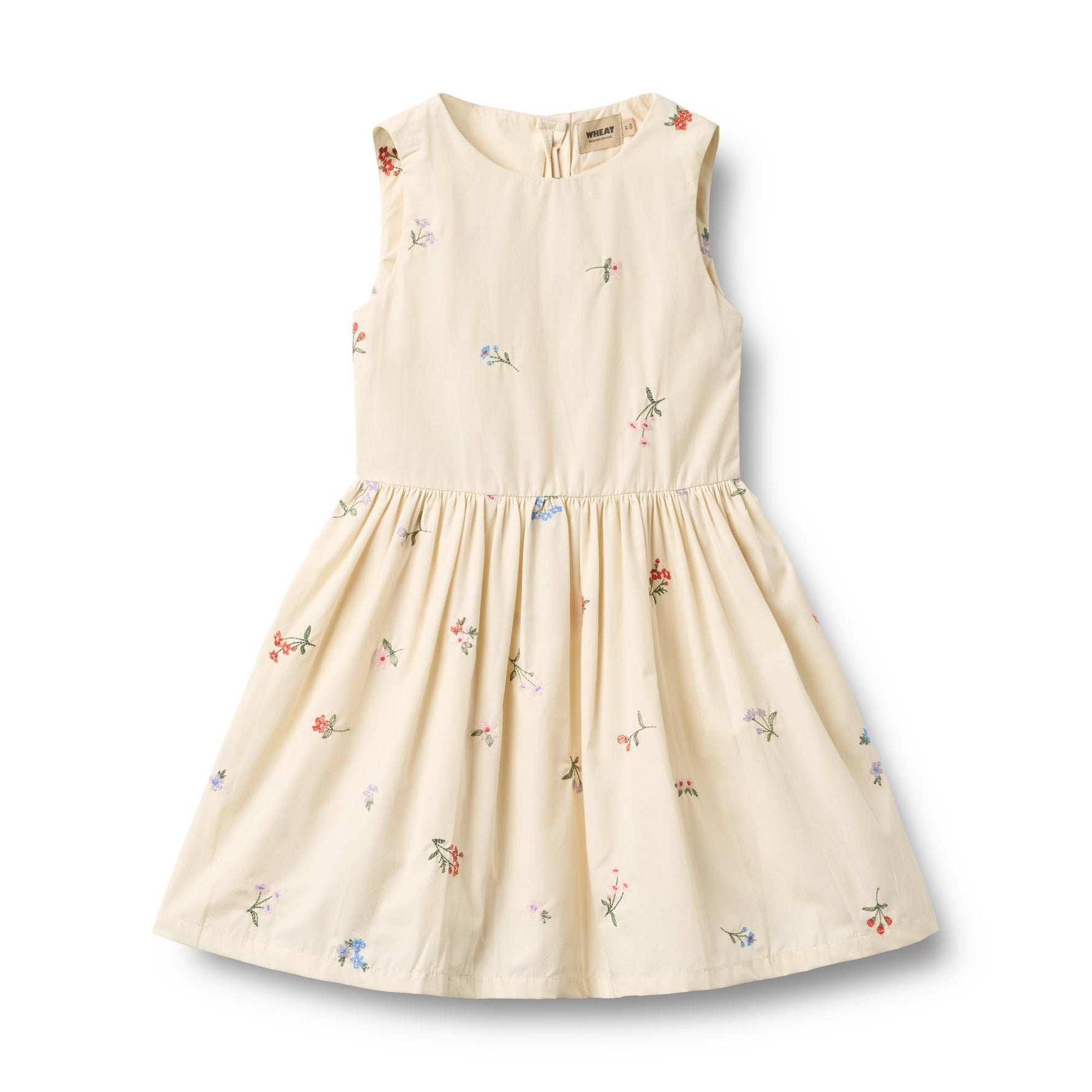 Elegantes Kleid Thelma von WHEAT mit zartem Blumenstick – das perfekte Begleiter für jeden Anlass. Aus 100% Bio-Baumwolle gefertigt, überzeugt das Dress mit natürlicher Weichheit und angenehmer Tragekomfort. Die liebevolle Stickerei verleiht dem Kleid einen verspielten, femininen Touch. Ideal für Alltag, Freizeit oder besondere Momente – zeitlos schön und nachhaltig.
