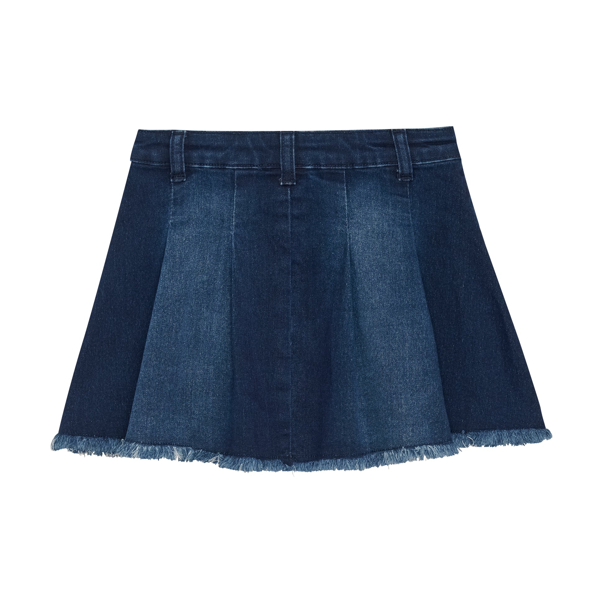 Dieser klassische Mädchen Rock aus Denim ist die perfekte Ergänzung für jede Garderobe. Mit diesem Rock sind Ihrer Kreativität keine Grenzen gesetzt - von lässig bis schick, alles ist möglich. Ein Must-Have für jedes junge Mädchen!