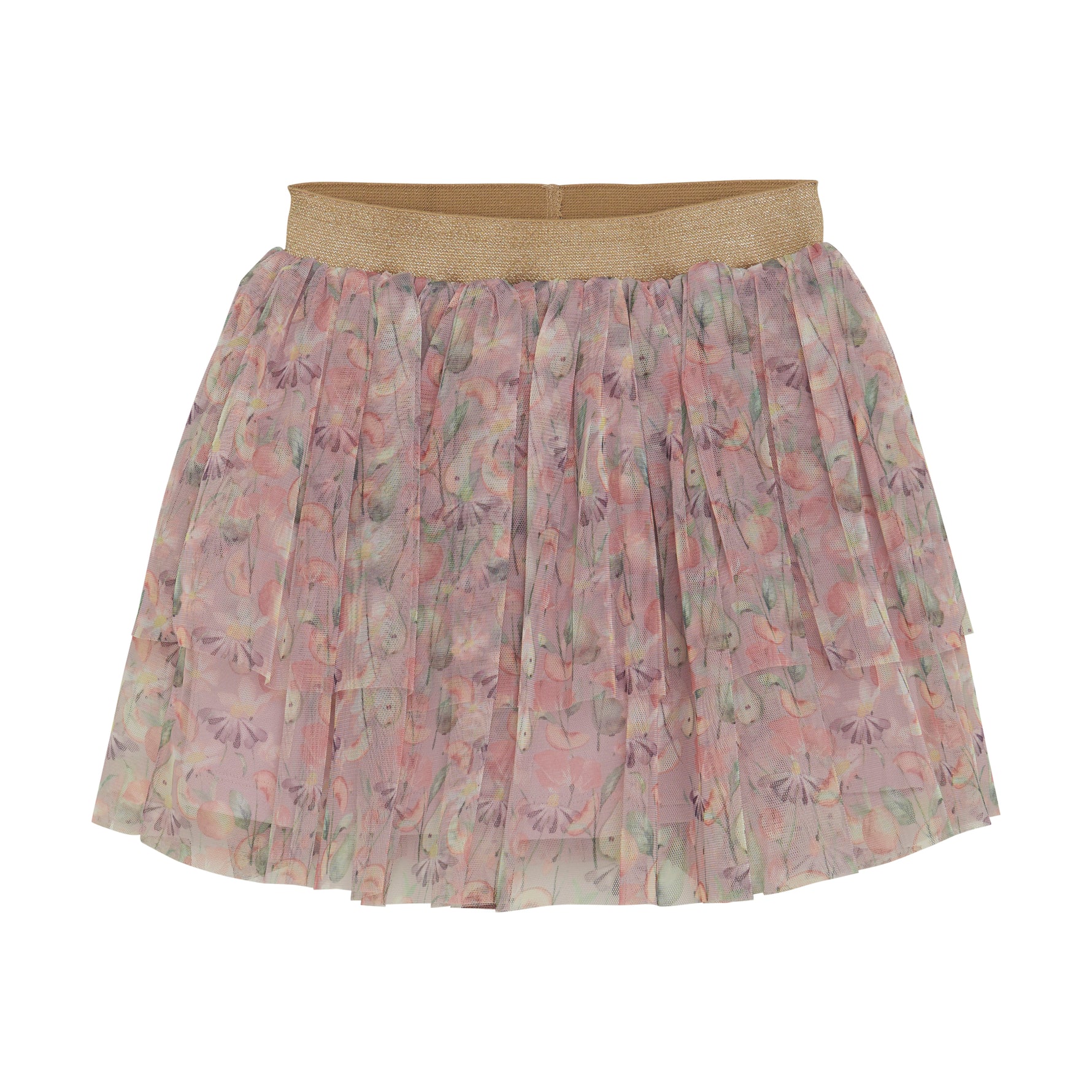 Entdecken Sie den bezaubernden Rock von MINYMO mit einem lebendigen Blumenmuster, der Ihrem Look frischen Charme verleiht.