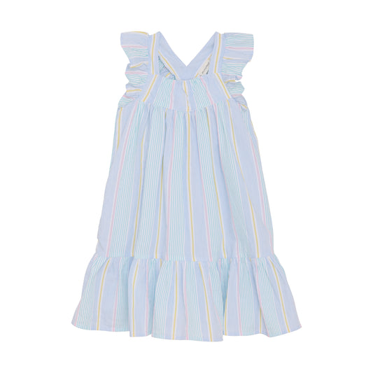 Das gestreifte Kleid von MINYMO überzeugt mit zeitlosem Design und hochwertiger Verarbeitung – ein Must-have für jede Garderobe.