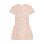 Das rosa Kleid von MINYMO zaubert mit seinem spritzigen Zitronenmuster gute Laune und verbindet verspielte Details mit toller Qualität.