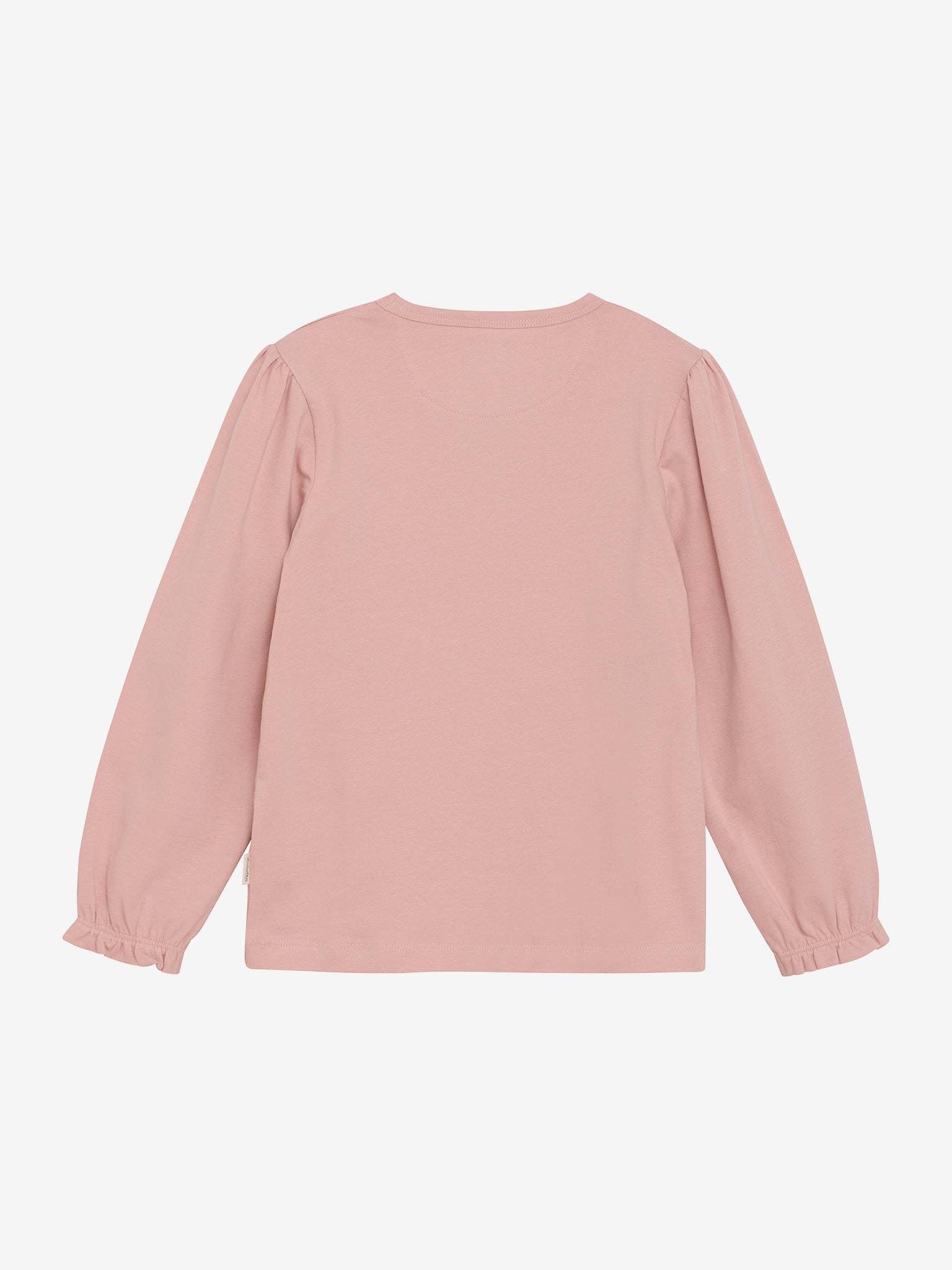 Dieses rosa Langarmshirt von MINYMO besticht durch ein charmantes Motiv und sorgt für einen stilvollen Auftritt.