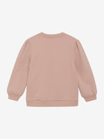 Dieses langärmlige Sweatshirt in Rosa von MINYMO besticht durch ein charmantes Blumentaschen-Motiv und sorgt für einen stilvollen, bequemen Look.