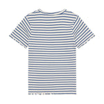 Gestreiftes kurzarm Rib T-Shirt von MINYMO.