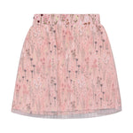 Rosa Rock mit All-Over Blümchenprint von MINYMO.