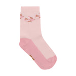 3er Pack Socken in Rosa und Gelb mit verschiedenen Motiven.
