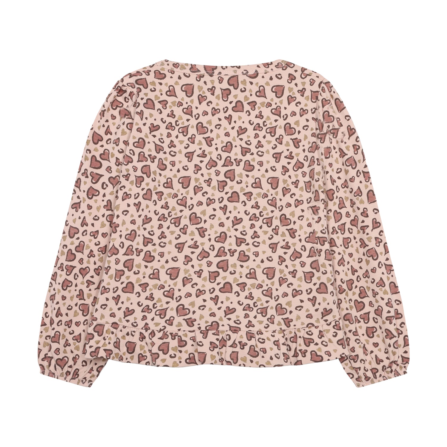 Ein weiches Langarm-Shirt aus hochwertiger Baumwollmischung mit verspieltem All-Over-Herzprint. Das rosa Shirt von Minymo besticht durch seinen komfortablen Sitz und die elastische Stoffmischung, die Bewegungsfreiheit garantiert. Perfekt für jeden Tag.