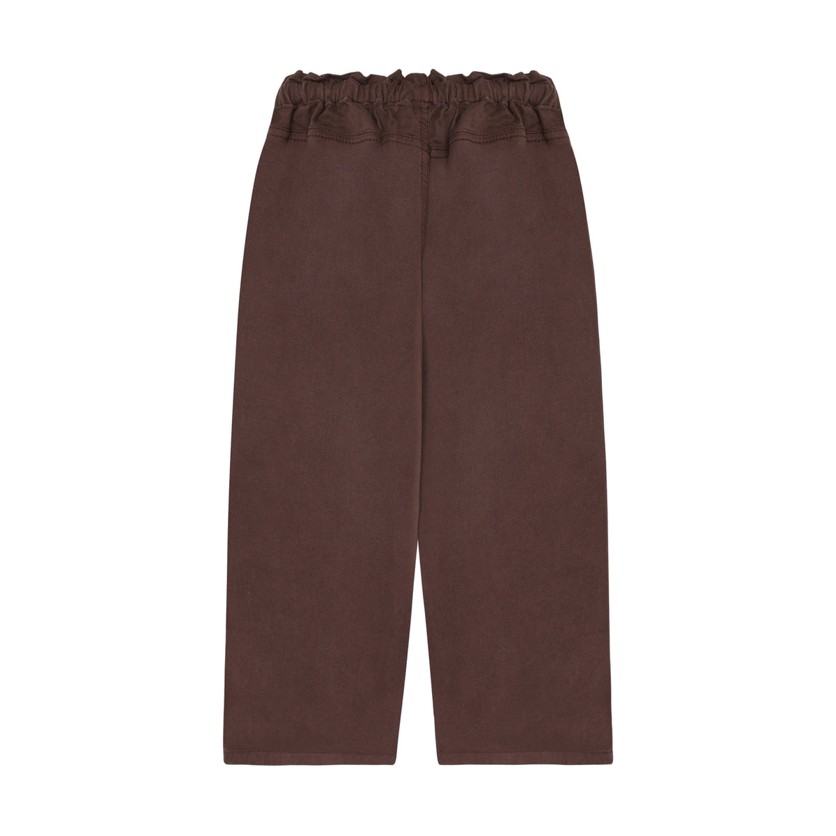 Klassische Twill-Hose von Minymo aus hochwertiger Baumwollmischung mit Elasthananteil für optimale Bewegungsfreiheit und Tragekomfort.