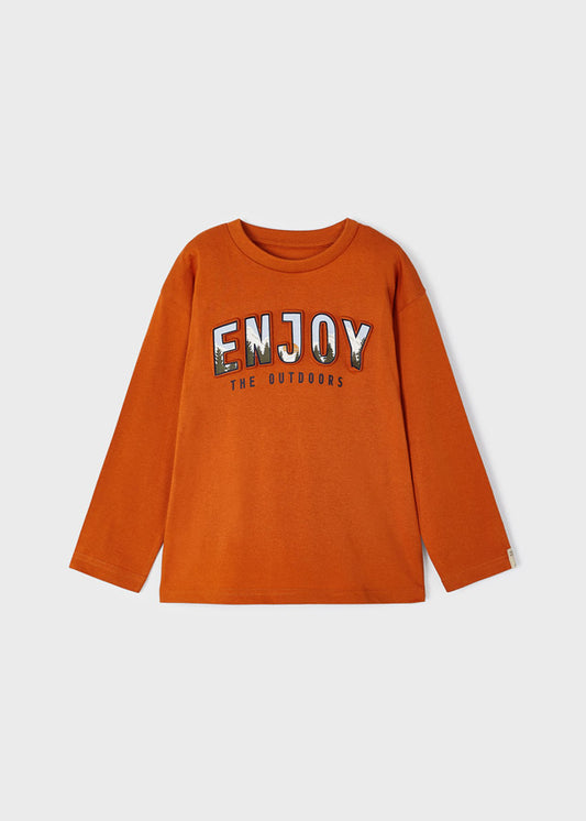langarm Shirt "ENJOY"