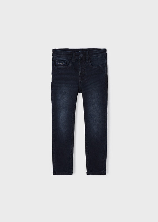Denim-Hosen Skinny Fit mit verstellbaren Innenbund