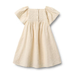 Elegantes Sommerkleid von WHEAT aus 100% Bio-Baumwolle. Das Dress S/S Elva besticht durch seine luftige Leichtigkeit und natürliche Materialqualität. Perfekt für warme Tage – angenehm zu tragen und umweltbewusst produziert. Ein zeitloses Basics-Piece für deinen Kleiderschrank.