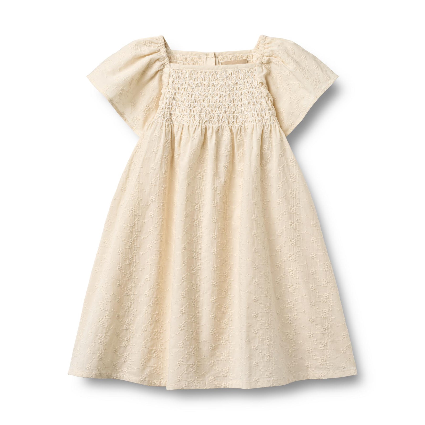 Elegantes Sommerkleid von WHEAT aus 100% Bio-Baumwolle. Das Dress S/S Elva besticht durch seine luftige Leichtigkeit und natürliche Materialqualität. Perfekt für warme Tage – angenehm zu tragen und umweltbewusst produziert. Ein zeitloses Basics-Piece für deinen Kleiderschrank.