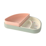 Freche Früchte, großer Spaß! Das LÄSSIG Menüteller-Set aus Silikon in Form eines Regenbogens lässt sich in drei separate Schalen teilen und bietet viele kreative Möglichkeiten beim Servieren. Ob mischen, sortieren, dippen oder löffeln – die Kinder werden es lieben!