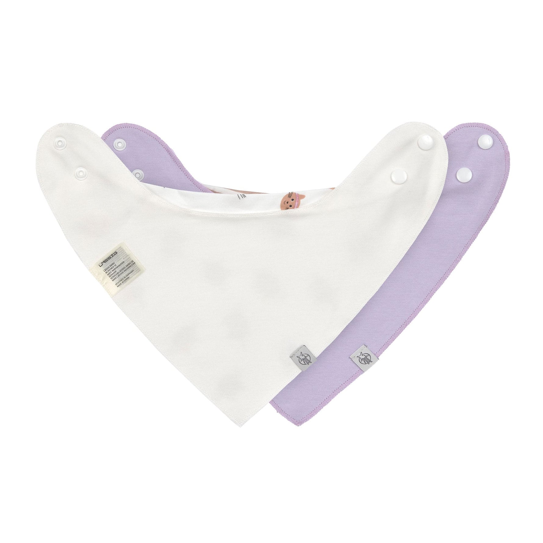 Die LÄSSIG Dreieckstücher aus der Tiny Team Kollektion mit den verspielten Motiven sind nicht nur ein tolles Accessoire für Babies und Kleinkinder, sondern halten die Kleidung auch zuverlässig trocken.