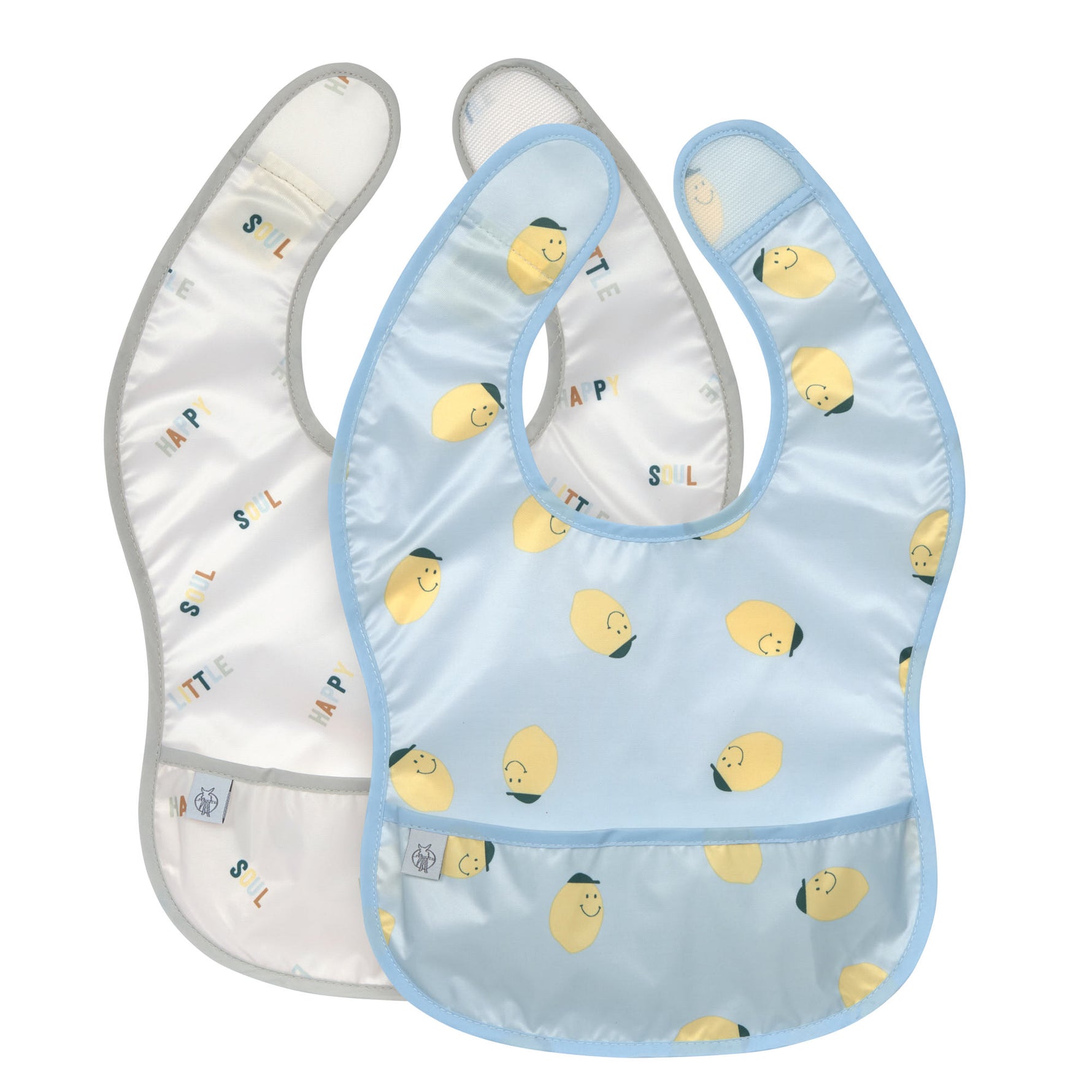 Diese 2 mittelgroßen Lätzchen mit Auffangschutz aus der Happy Fruits Kollektion von Lässig schützen die Kleidung zuverlässig vor Flecken. Sie sind leicht, wasserdicht und einfach mit Klettverschluss anzulegen. Ideal für Babys von 6 bis 24 Monaten, sind sie waschbar und perfekt für unterwegs. So bleibt das Essen entspannt und sauber – für mehr Spaß am Esstisch!

