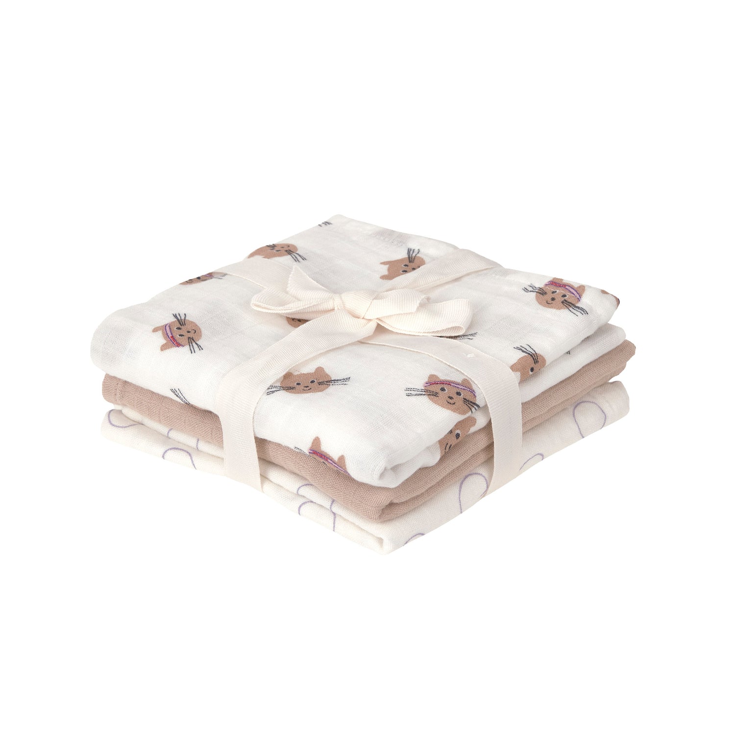 Sport und Spaß mit dem Tiny Team! Sportliche Tiere wie Hund und Katze werden zum Begleiter der Kleinsten. Die LÄSSIG Einschlag- und Mulltücher M aus 100 % Baumwolle (bio) aus der Tiny Team Kollektion sind besonders sanft zur sensiblen Babyhaut und dabei vielseitig einsetzbar. Ein echtes Must-Have im Familienalltag.&nbsp;
