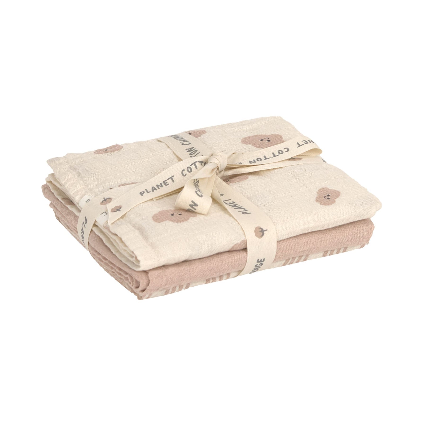 Die LÄSSIG Einschlag- und Mulltücher M aus 100 % Baumwolle&nbsp; aus der Tiny Team Kollektion sind besonders sanft zur sensiblen Babyhaut und dabei vielseitig einsetzbar. Ein echtes Must-Have im Familienalltag.&nbsp;