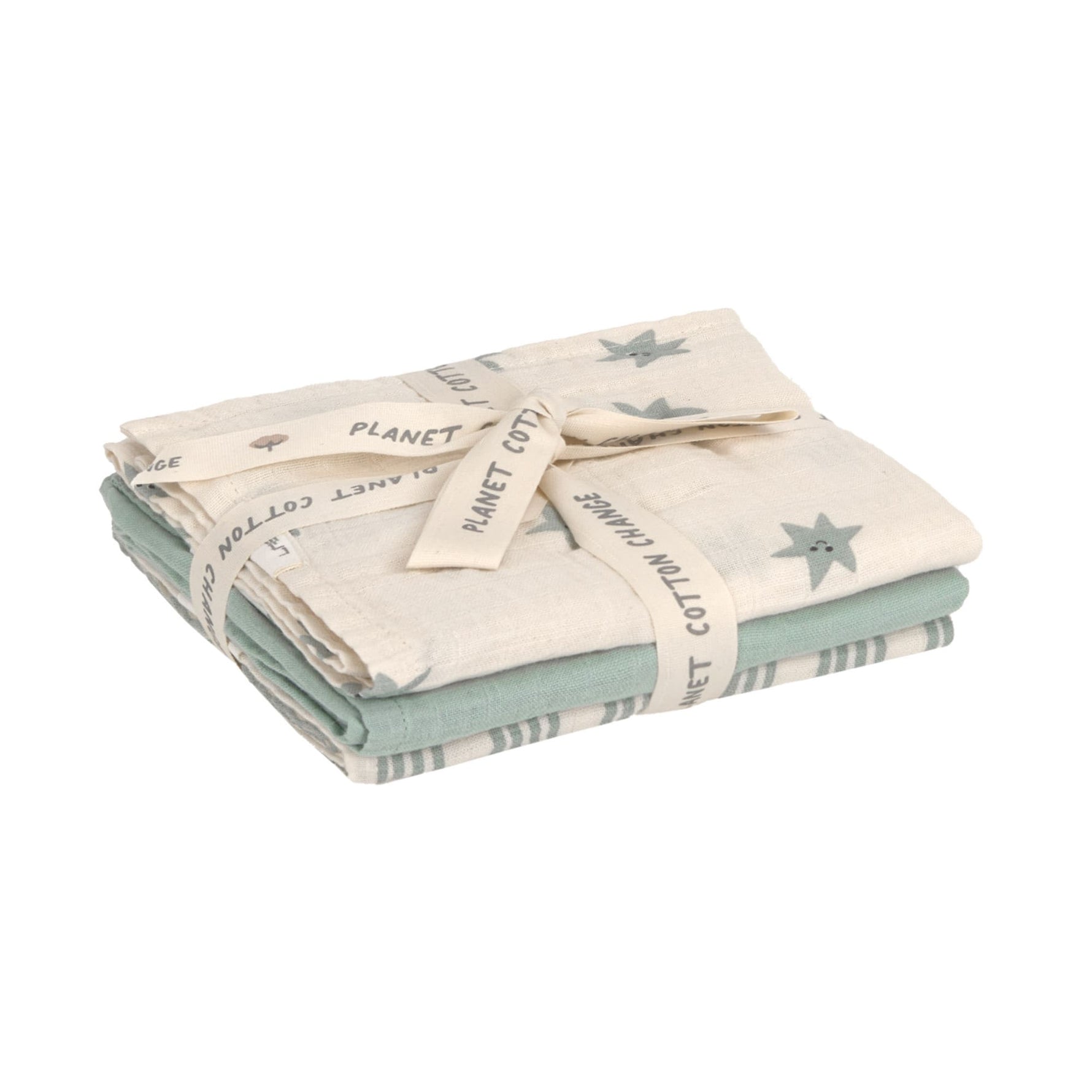 Die LÄSSIG Einschlag- und Mulltücher M aus 100 % Baumwolle&nbsp; aus der Tiny Team Kollektion sind besonders sanft zur sensiblen Babyhaut und dabei vielseitig einsetzbar. Ein echtes Must-Have im Familienalltag.&nbsp;
