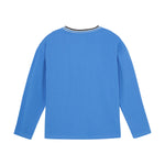 Fröhliches blaues T-Shirt von MINYMO, verziert mit charmanten Bau-Motiven für einen verspielten Look.